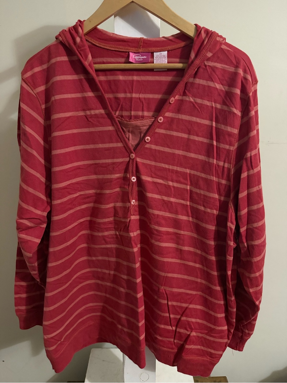 Pappagallo Hooded Shirt
